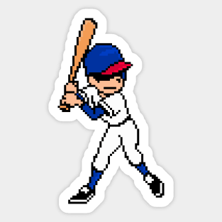 8-Bit Batter - Atlanta (Throwbacks) Sticker